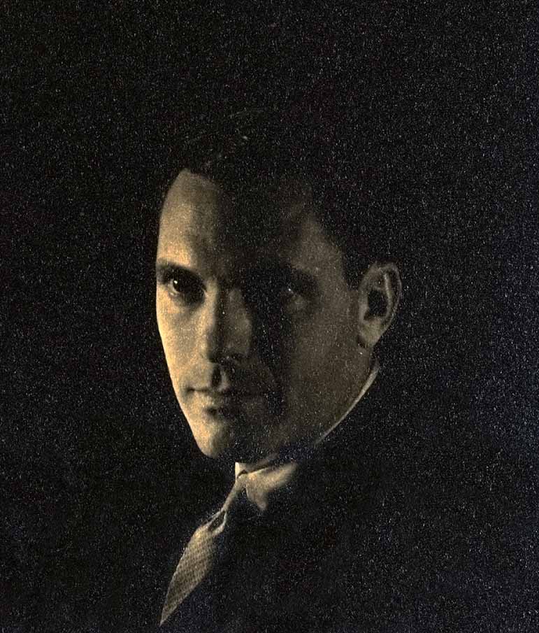 Portrait of Bennett Cerf by Carl Van Vechten, Cerf Papers, RBML, Columbia.